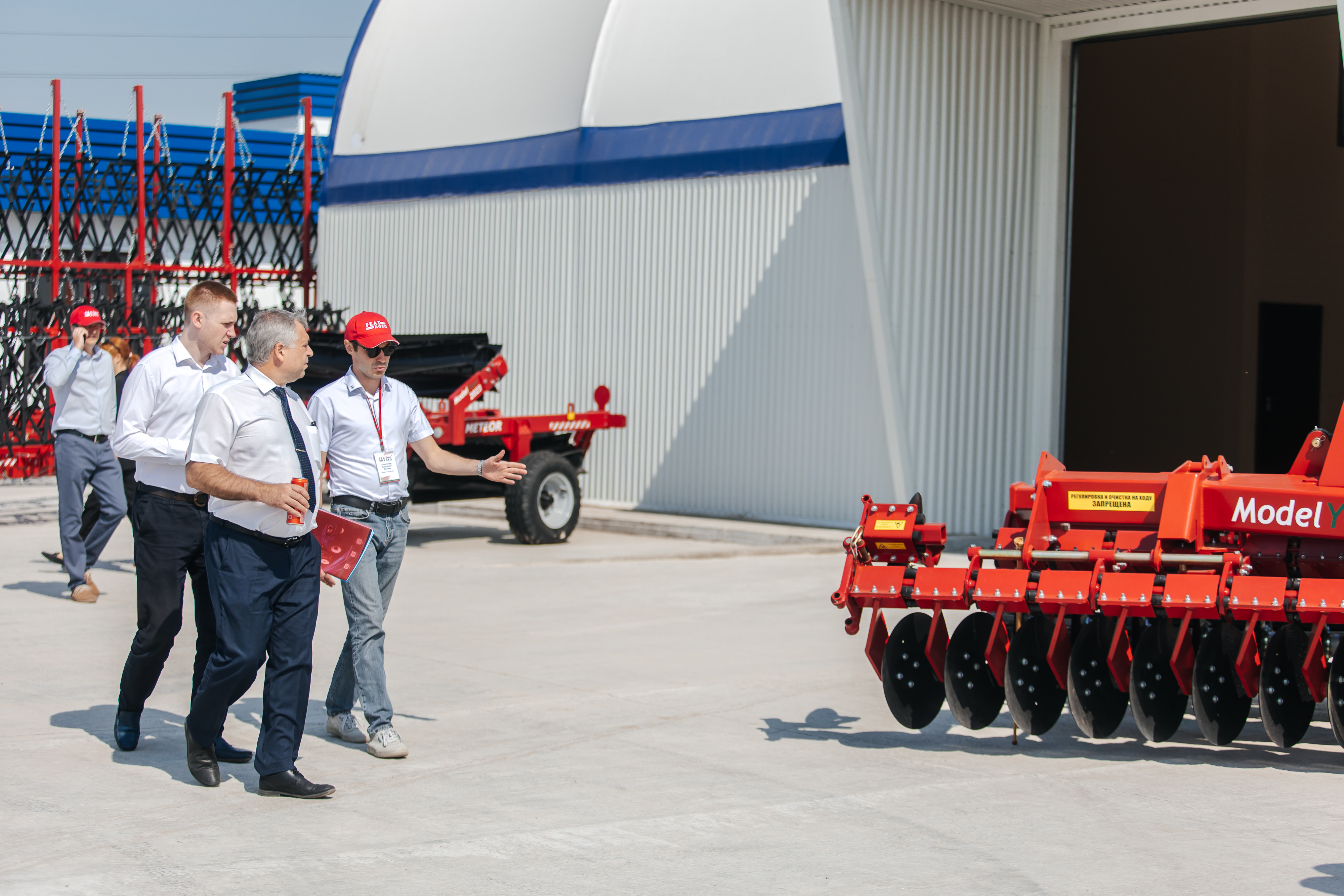 Opening of the FEATAGRO dealership in the Novosibirsk region.